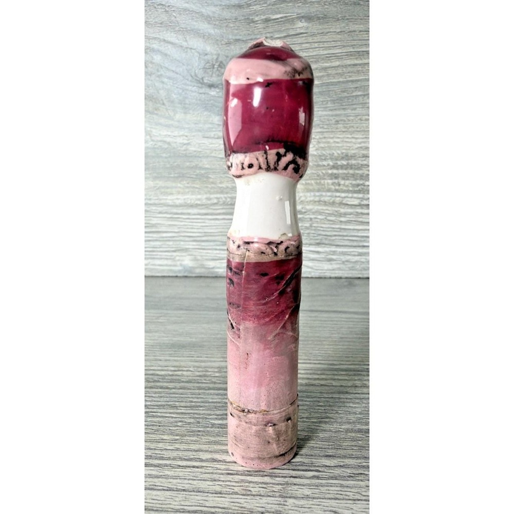 Vtg 60's Gemma Taccogna Style Paper Mache Porcelain Doll Lipstick Holder Mexico - Picture 3 of 11